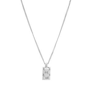 Gucci Ghost Silver Necklace